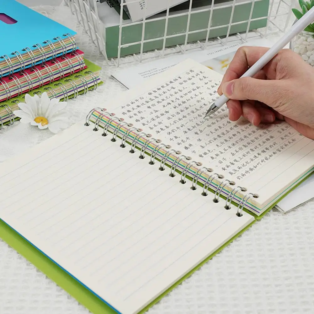 Schedule Book Premium A5/b5 Spiral Notebook with Dividers Thickened Pages 5 Subjects Ideal Office Supplies for Smooth Writing