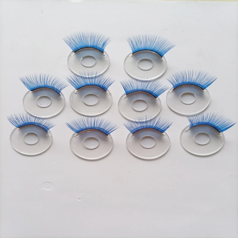 

20pcs Toy Eyes Blue Eyelash 12-35mm Doll Toy Safety Eye Crystal Eye DIY Plush DIY Doll Making Baby Eyelashes Toy Accessories