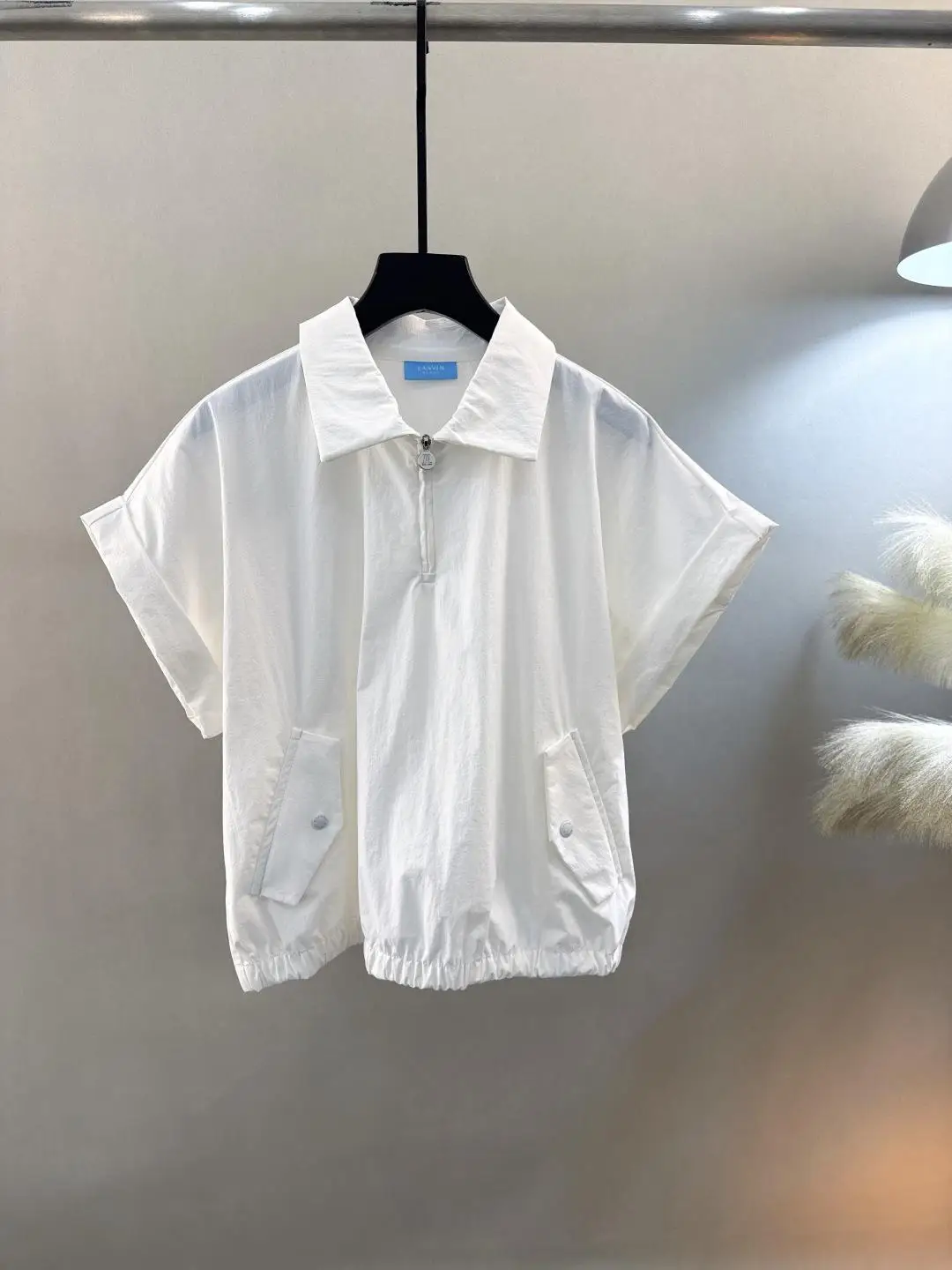 2026 Summer Women Golf Polo Shirt Half Zip Collar Cool Sensation Breathable Short Sleeve Casual Sports Tops Ladies Golf Apparel