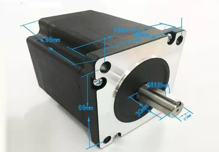1pcs Vertical packaging machine stepper motor YF-85BYG two-phase hybrid stepper motor four-wire six-wire motor