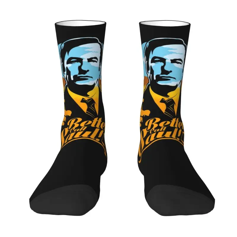 

Funny Heisenberg Breaking Bad Socks Women Men Warm 3D Printed Better Call Saul Basketball Sports Crew Socks