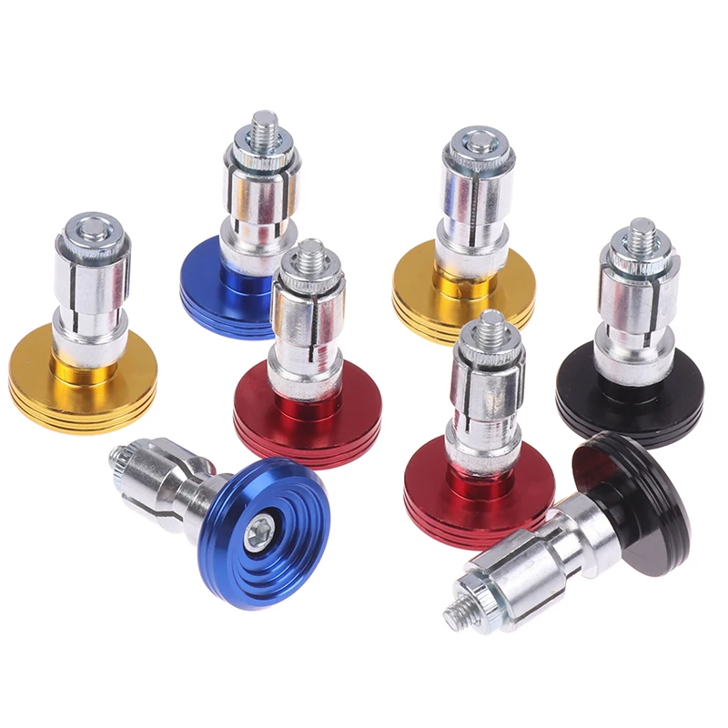 [X6O] 1 زوج دراجة نارية المقود المقابس الألومنيوم دراجة نارية بار ينتهي لتحسين التحكم دراجة نارية المقود السدادات لراكبي الدراجات