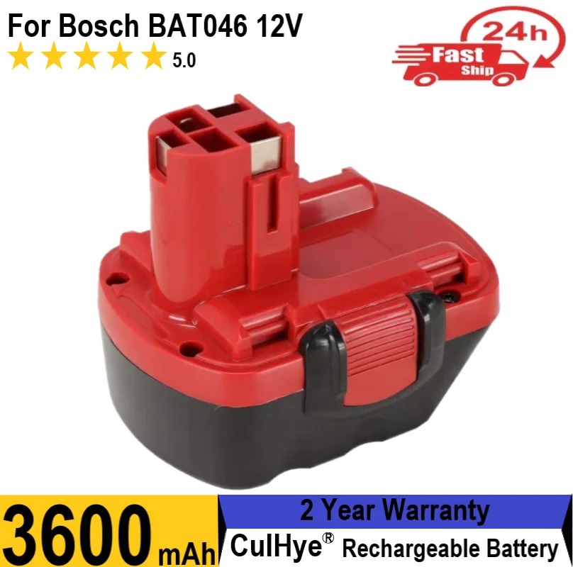 3600mAh Ni-MH 12V PSR 1200  Battery for Bosch 12V Drill GSR 12 VE-2,GSB 12 VE-2,PSB 12 VE-2, BAT043 BAT045 BTA120