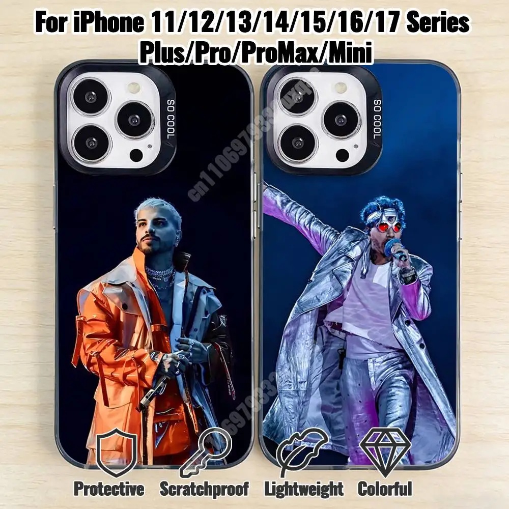 

R-Rauw Alejandro-S Cosa Nuestra Phone Case for iPhone 17 16 15 Max Mini 14 13 Pro Plus 12 11 X XS Air IMD Cover