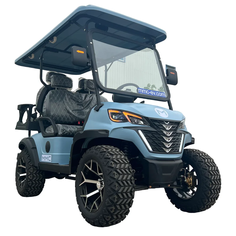 

Wholesale Factory Selling Price Street Legal Electric Golf Carts 2+2 4 Seaters 7000W 72V Electric Golf Cart