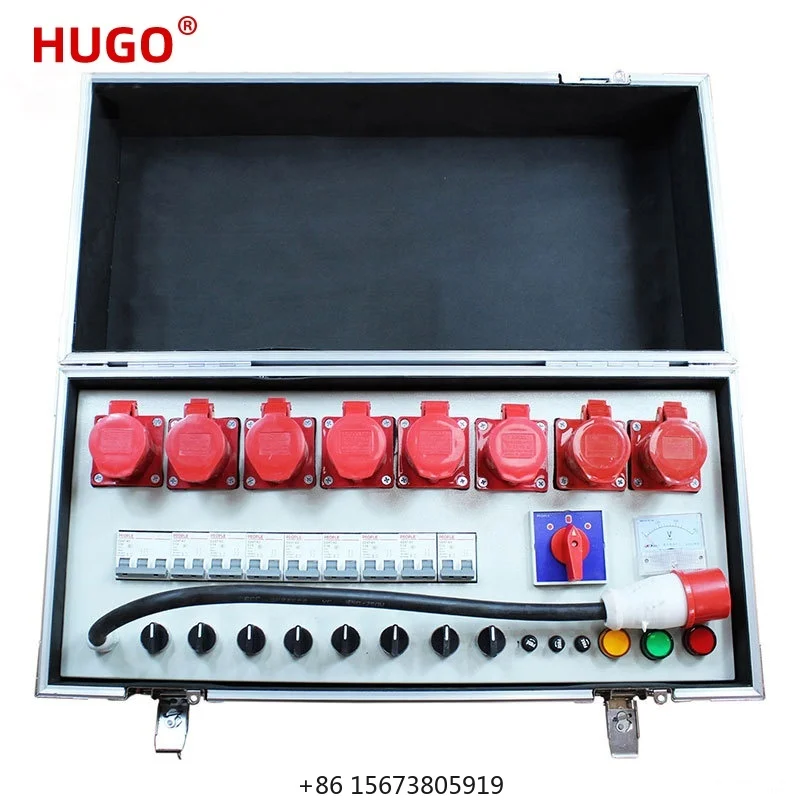 12 Way 380V ISO9001 Certified Electric Hoist Synchronous Controller Crane Stage Control Cabinet