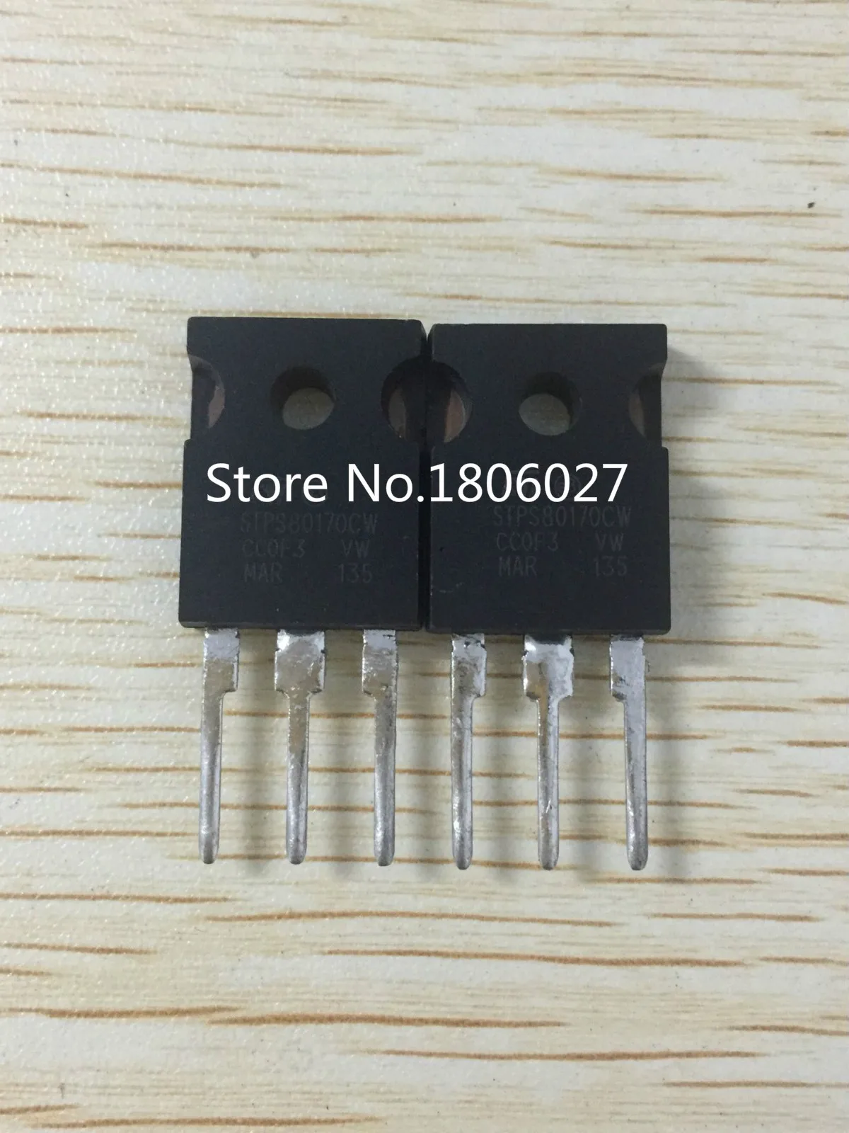 

Send free 20PCS STPS80170CW TO-247 170V80A New original spot selling integrated circuits