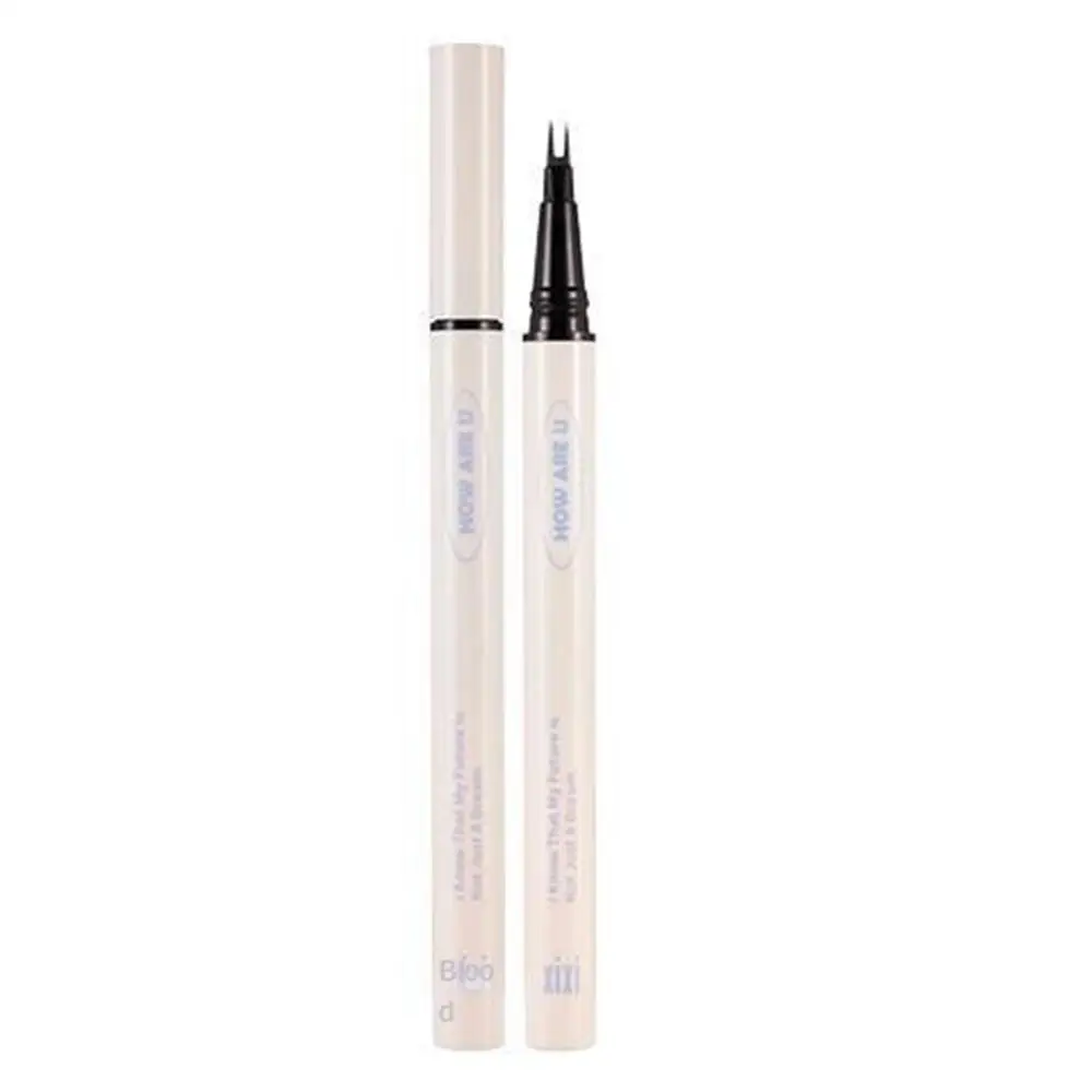 Lying Silkworm Pen Native Color Natural Hair Extra Fine Nib 2 Colors Optional Eyeliner Cant Rub It Off Eye Makeup Pencil