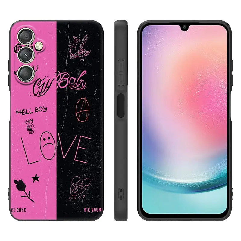 Lil Peep Hellboy Love Case For Samsung Galaxy A15 A14 A05 A34 A54 A52S A53 A33 A23 A24 A13 A12 A22 A32 A50 A51 A70 A71 A73 5G