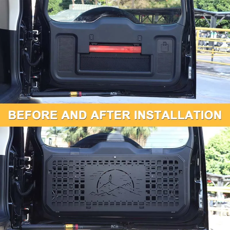 For GWM Haval Raptor 2023-2026 Car Rear Door Multifunctional Storage Rack Bracket Organizer Tray Car Accessories