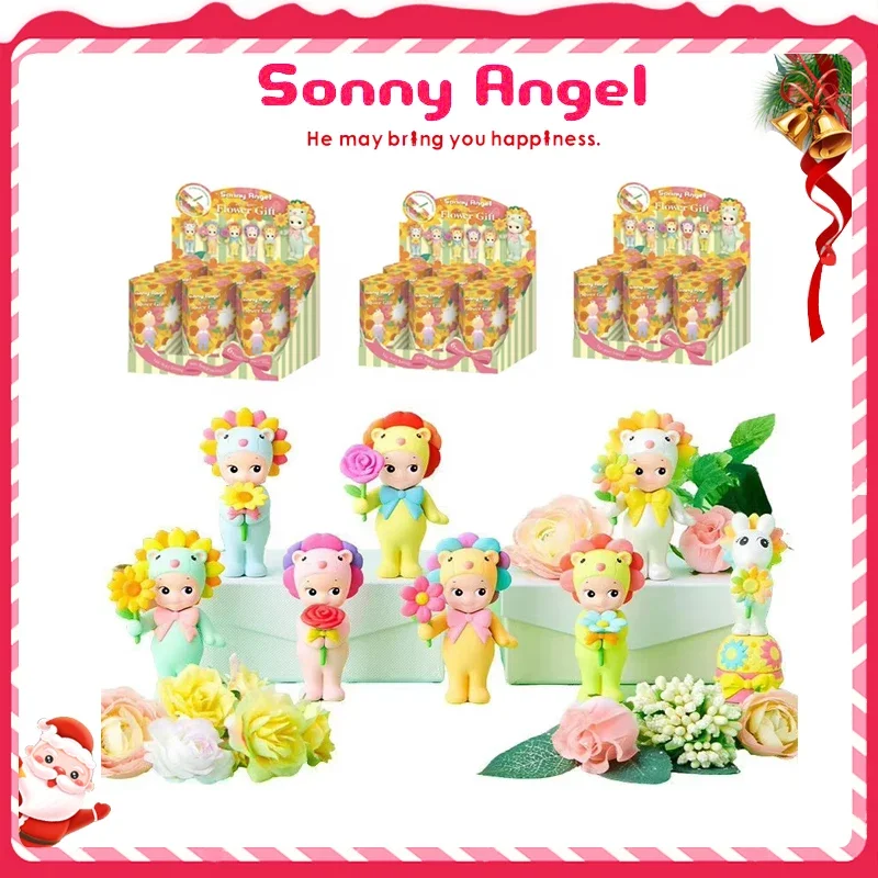 

Anime Sonny Angel Flower Series Kids Toys Angel Girls Candy House Series Figurines Trendy Toys Car Decorations Christmas Gifts