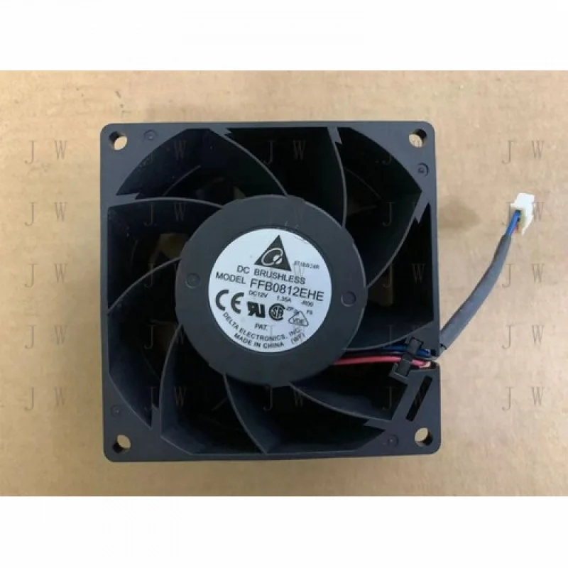 

DDJ FOR Delta FFB0812EHE DC 12V 1.35A 8cm 8038 axial cooling fan 80x80x38mm