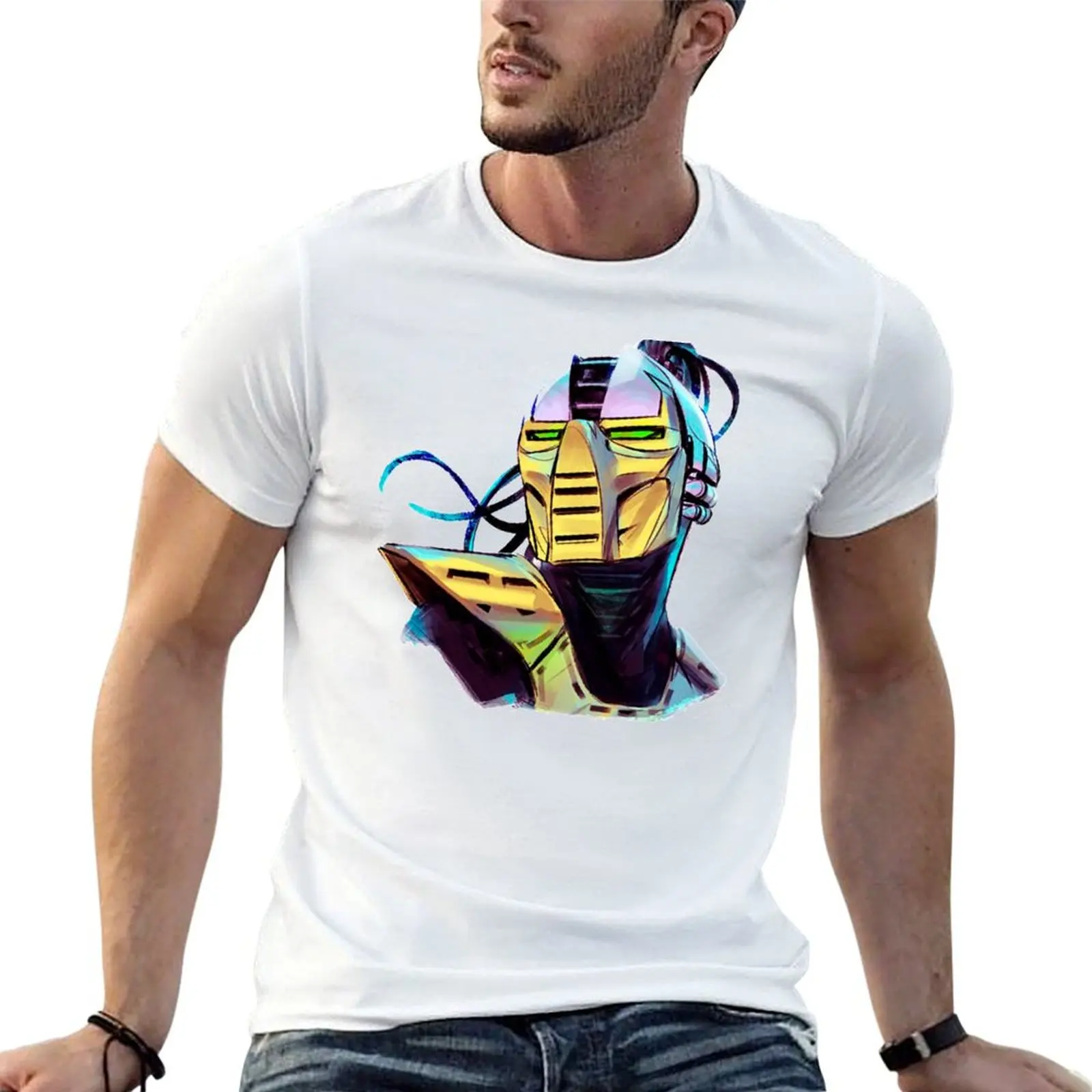 

pack t cotton shirt Minimal T-Shirt Mortal man Cyrax shirt Art t cotton Kombat
