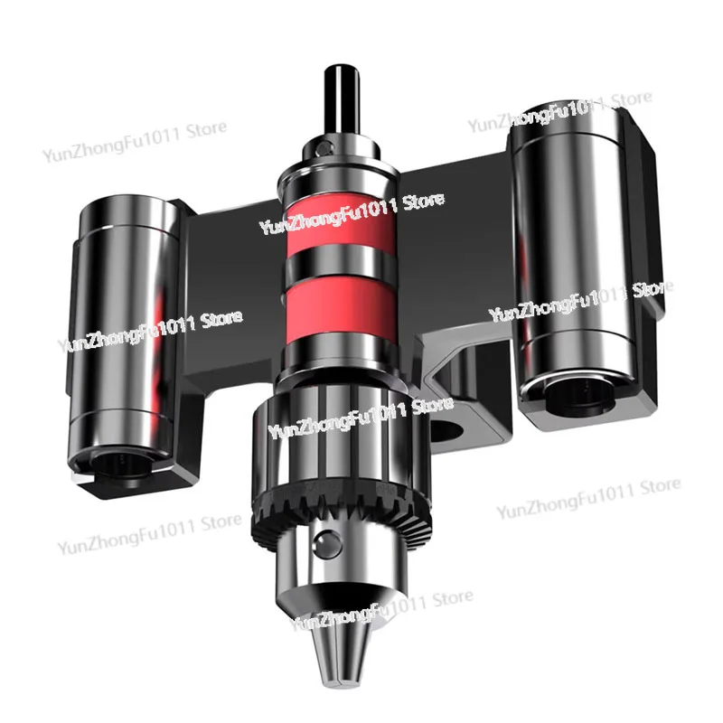 For Drilling in Wood, Aluminum Profiles and Angled Angles - Versatile Vertical Drilling and Tapping Guide with Graduations