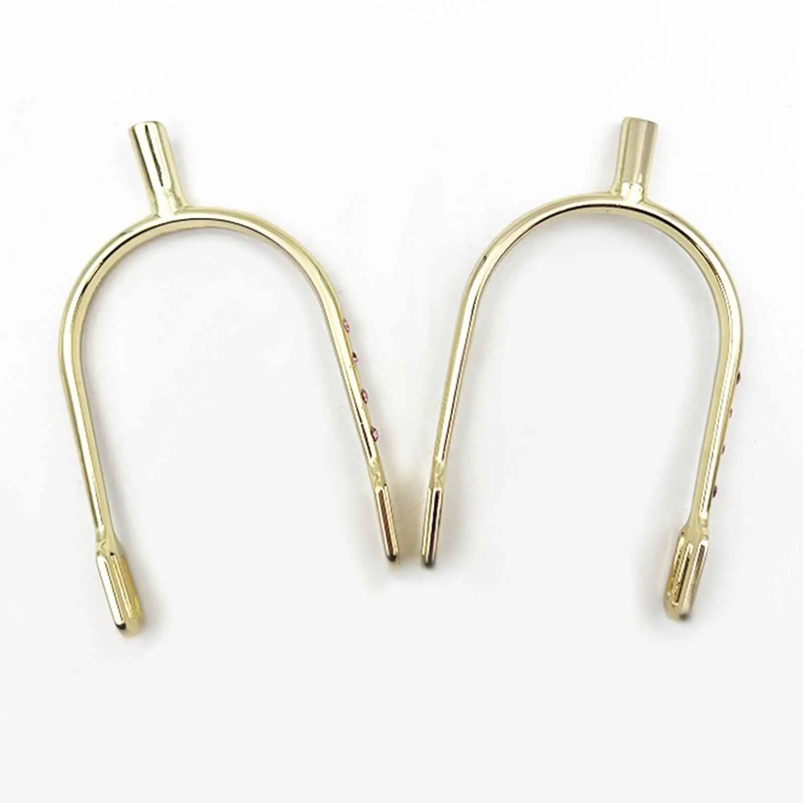 Horse Spurs Boot Spurs Metal Easy to Install Equestrian Accessories for Ride Beginners Dressage Women Men Competition