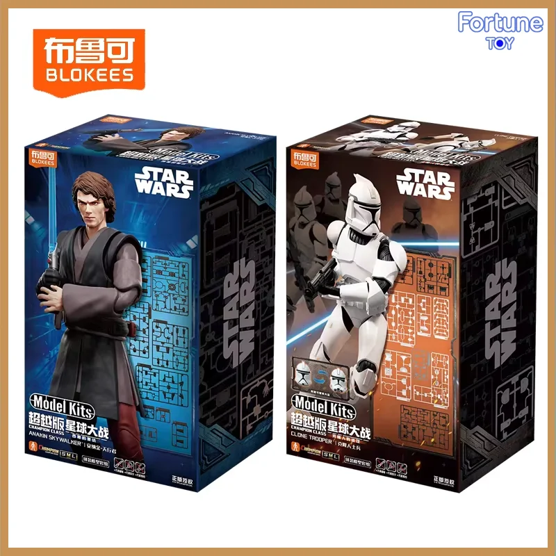 ブローキーズ-スター・ウォーズ-チャンピオンクラス-モデルキット-アナキン・スカイウォーカー-クローン・トルーパー-アクションフィギュア-コレクション用-ブロック玩具
