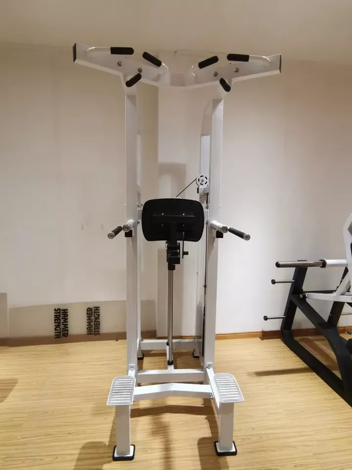 4070 Professional Commercial New Chin up Gym Strength Weight Plates Select Assist Dip Chin up Workout Equipment
