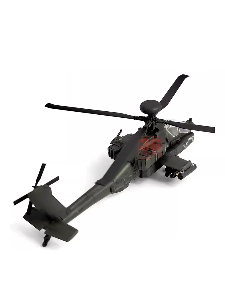 Academy Assembled Aircraft Plastic Model Kit 1/144 12625 American AH-64D gunship