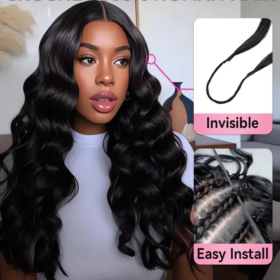 

Волнистые волосы для крючкового плетения, 12A, предварительно разделенные, без узлов, натуральные, 100% человеческие волосы афро-типа для женщин.