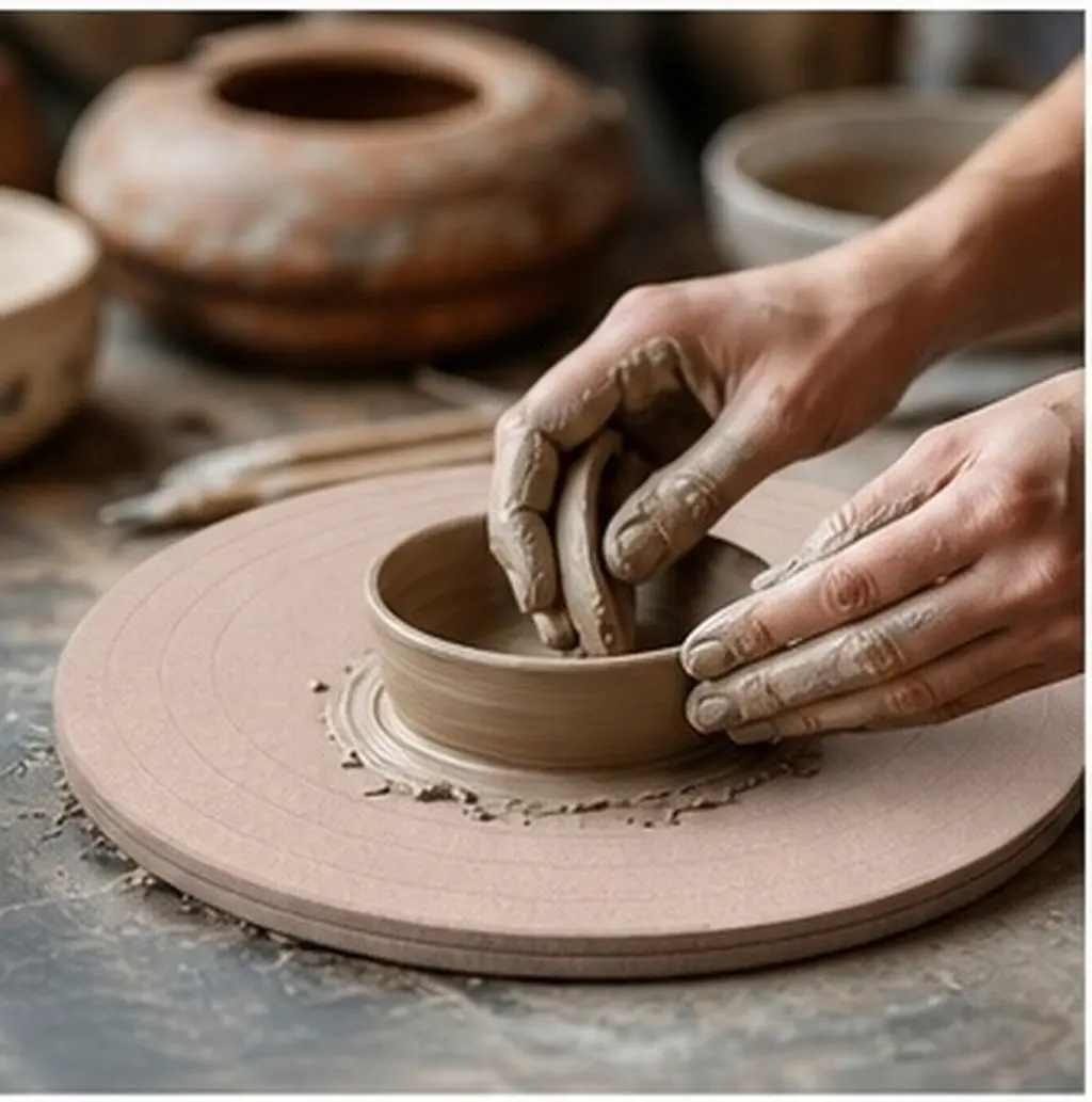 4Pcs Pottery Drying Boards Fiber Density Clay Pottery Bats for Shaping Throwing Sculpting Professional Ceramic Tools