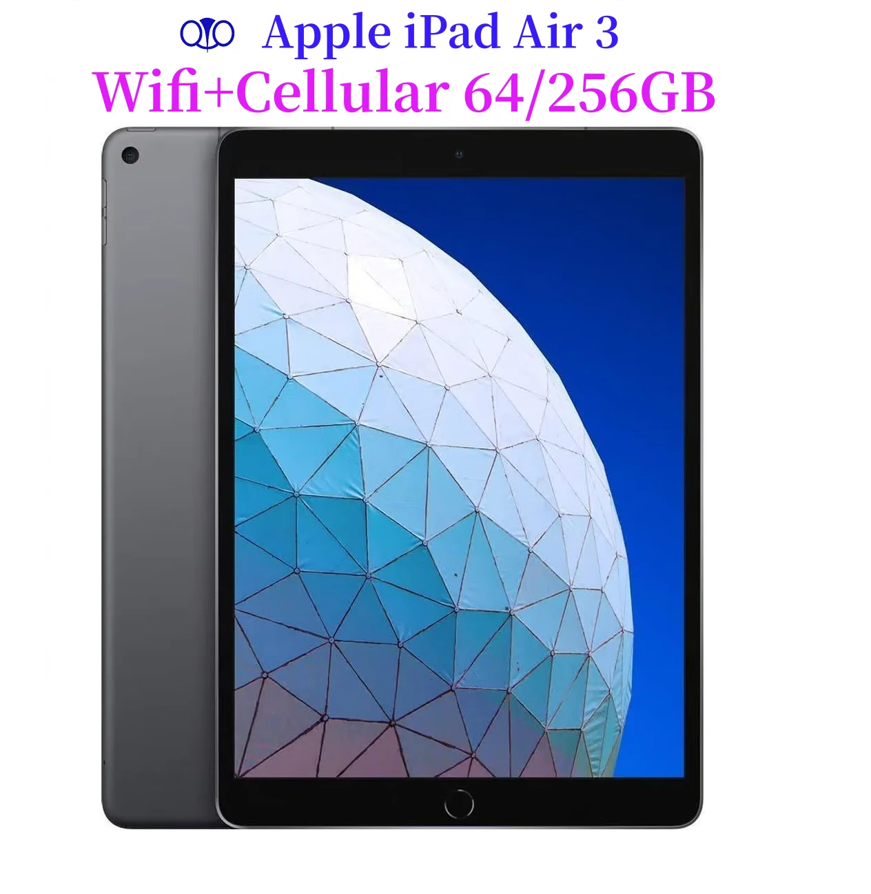 98% 새 원본 잠금 해제 Apple iPad Air 2019 iPad Air 3세대 Wifi+셀룰러 64/256GB 10.5'' A12 Bionic 8134 mAh IPS LCD 태블릿