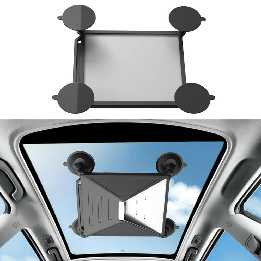 1pc Protective Cover With Suction Cup For Starlink Mini Black Silicone Strong Suction Cup Adjustable Portable Bracket Kit