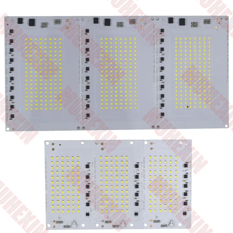 مصباح خارجي للعاكس ، رقائق LED ، مصباح جداري ، إضاءة الحديقة ، أضواء الشوارع ، SMD 2835 ، 50 واط ، 100 واط ، التيار المتناوب 220 فولت