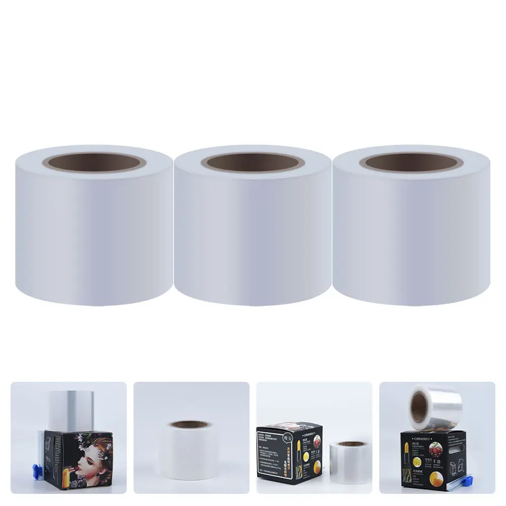 

3 Rolls Lip Film Ultra-Thin Smooth Sticky Tough Lightweight Portable Makeup Accessory for Lip Care Eyebrow Wrap