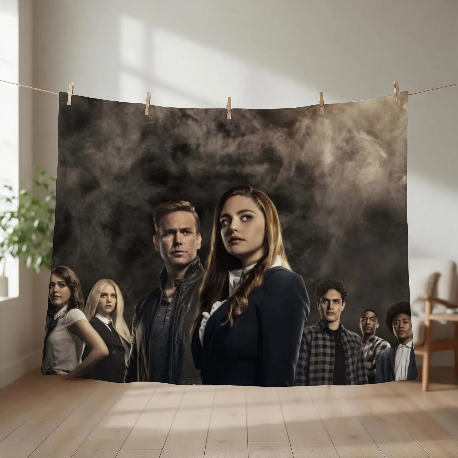 Legacies Film Noir Season 2 Throw Blanket Luxury Designer Vintage Cute Softest Blankets