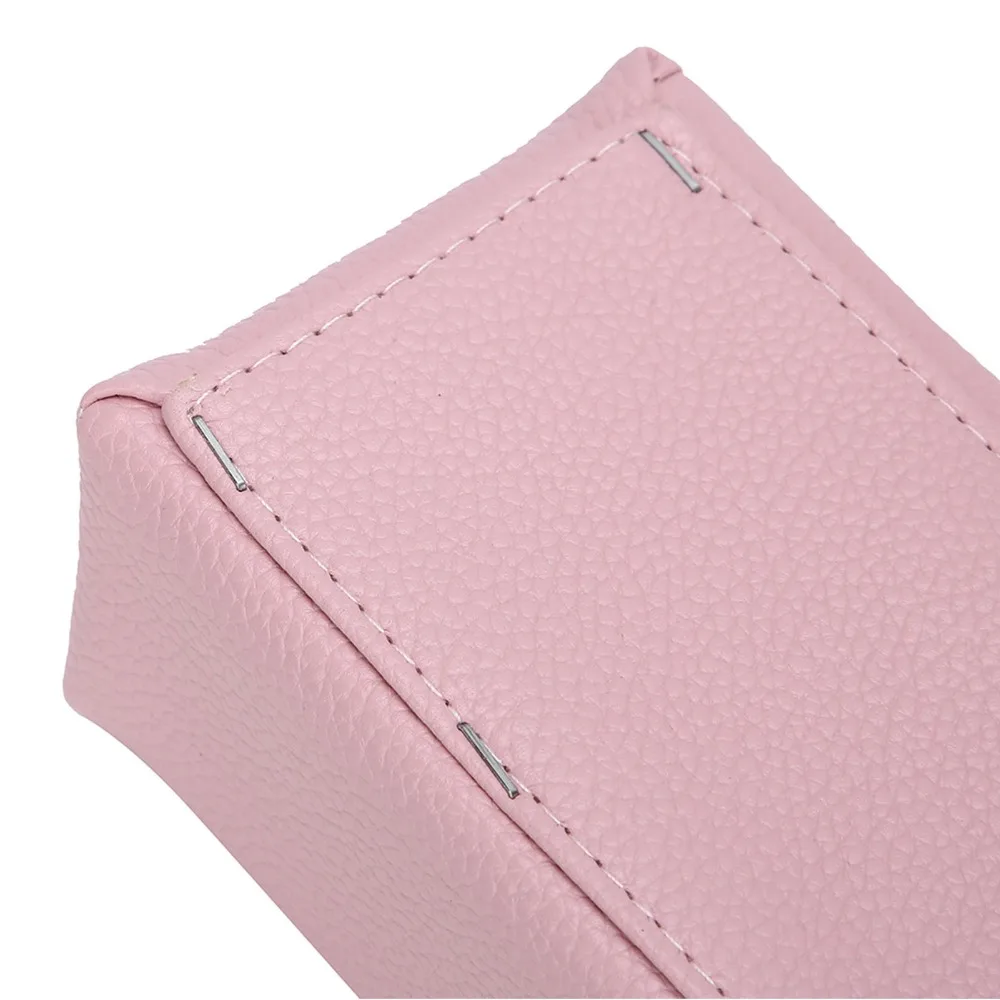 PU Leather Nail Art Hand Pillow Rectangular Soft Manicure Hand Pad Waterproof Manicure Cushion Holder Gel Nail Care Use