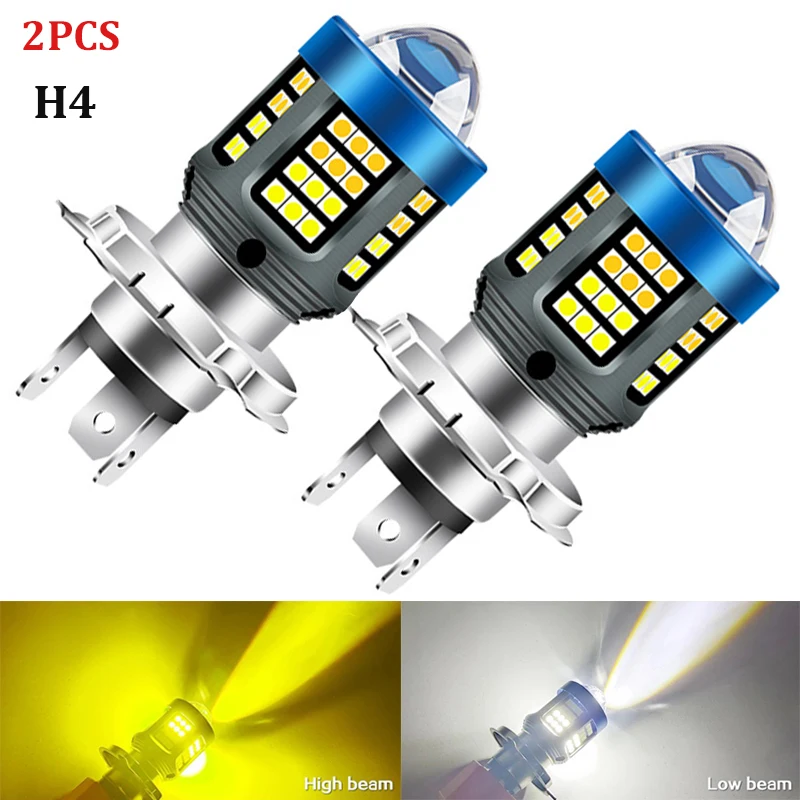 2-個-h4-led-電球-1200lm-レンズ付き-hi-lo-ビーム-12v-80v-ホワイト-イエロー-デイタイムランニングライト-オートバイ-e-バイク-スクーター-atv-utv-用