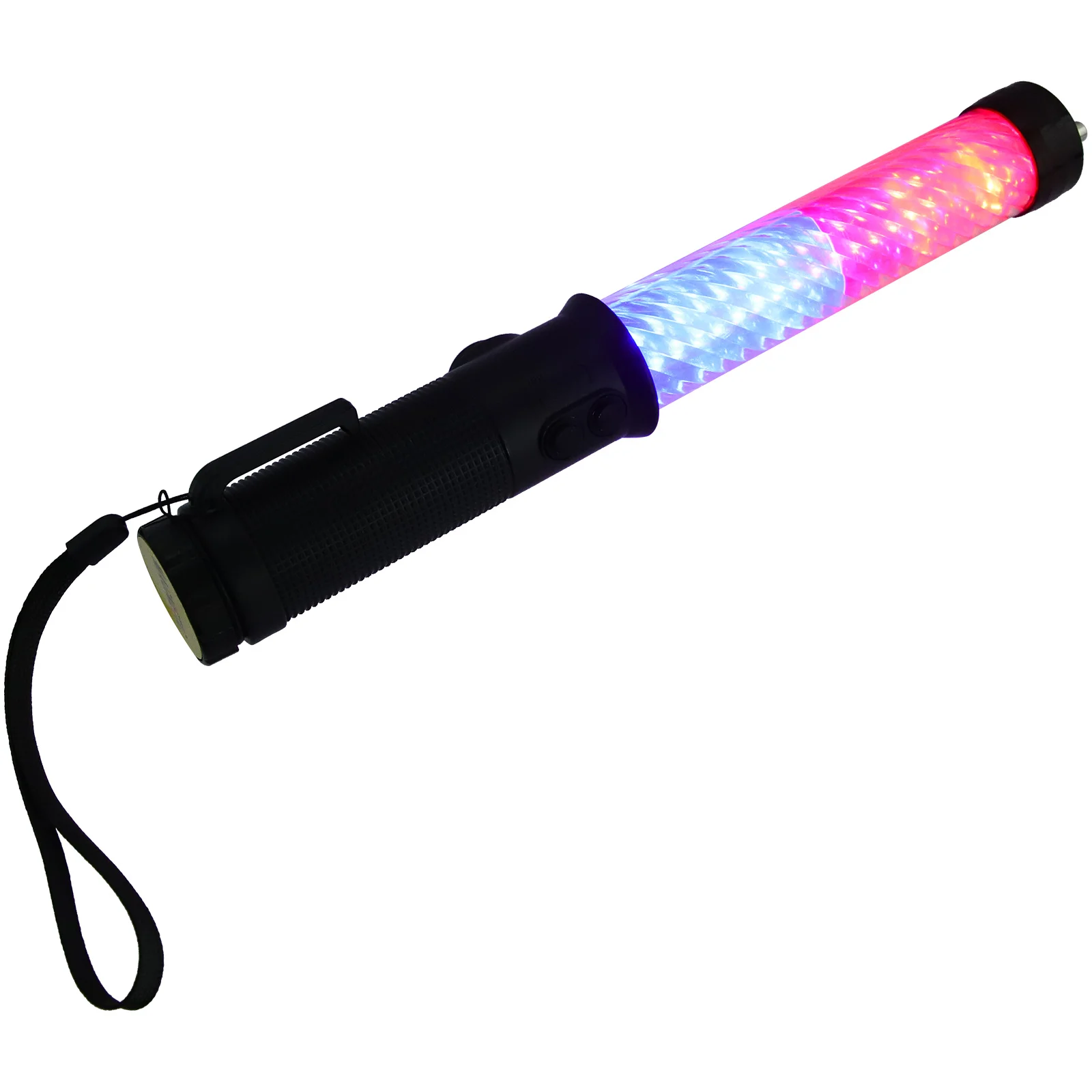 1PC 30CM Portable LED Lamp Fire Control Traffic Whistle Broken Window Emergency Roadside Beacon Magnet Hook Fire Bat