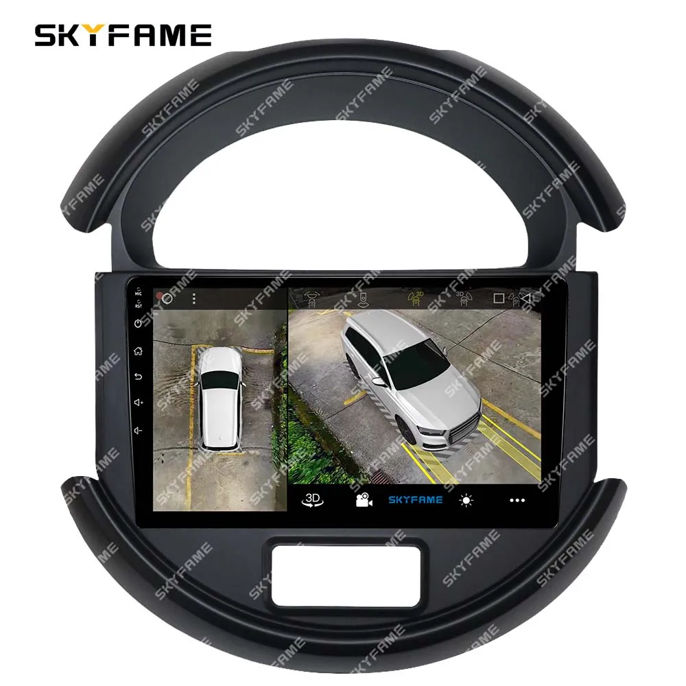 SKYFAME Car Frame Fascia Adapter Android Radio Dash Fitting Panel Kit For Suzuki S-presso Spresso