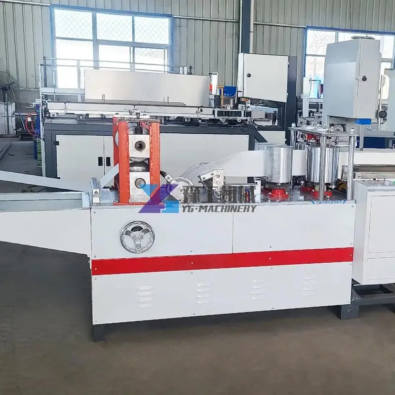 Fully Automatic Factory Price High Speed Double Head Printing Paper Napkin Making Machine