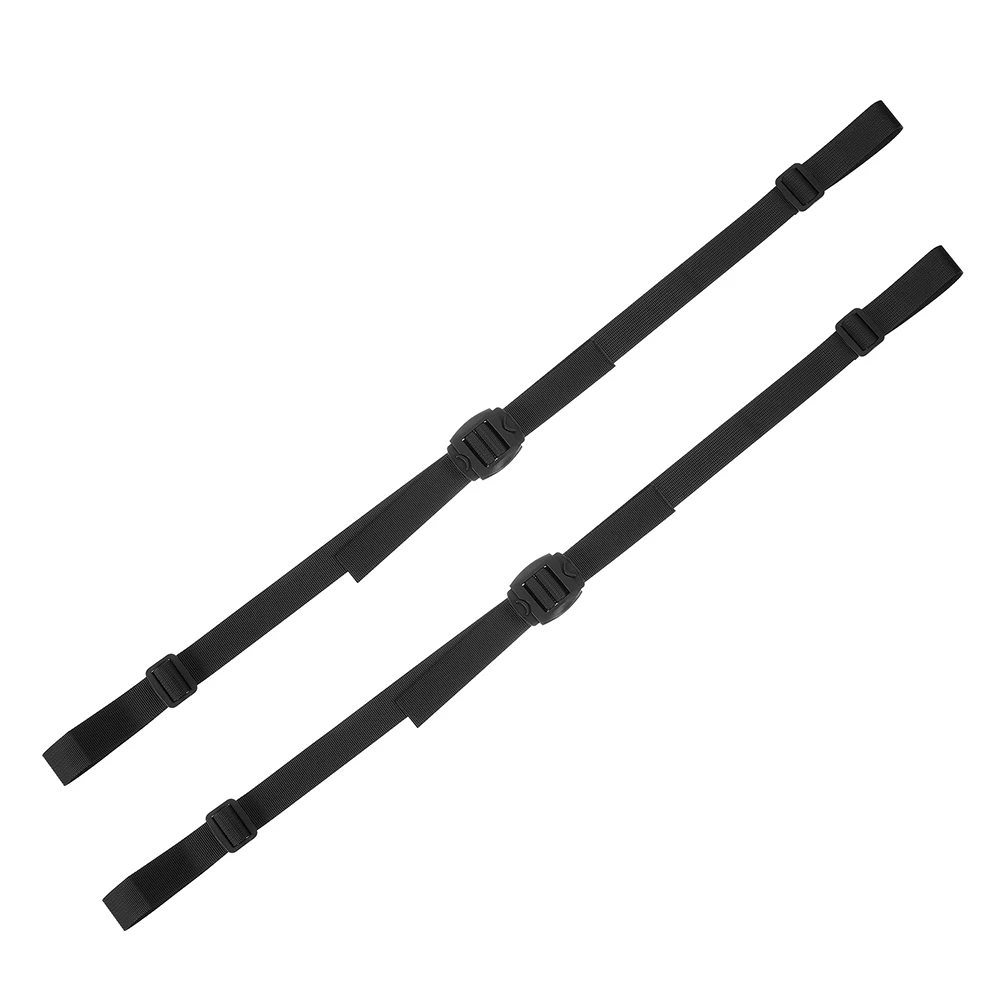 

2pcs Children Car Straps Stroller Safety Rope Adjustable Highchair Harness Seat Black Pushchair Pram Belt High Chair Straps