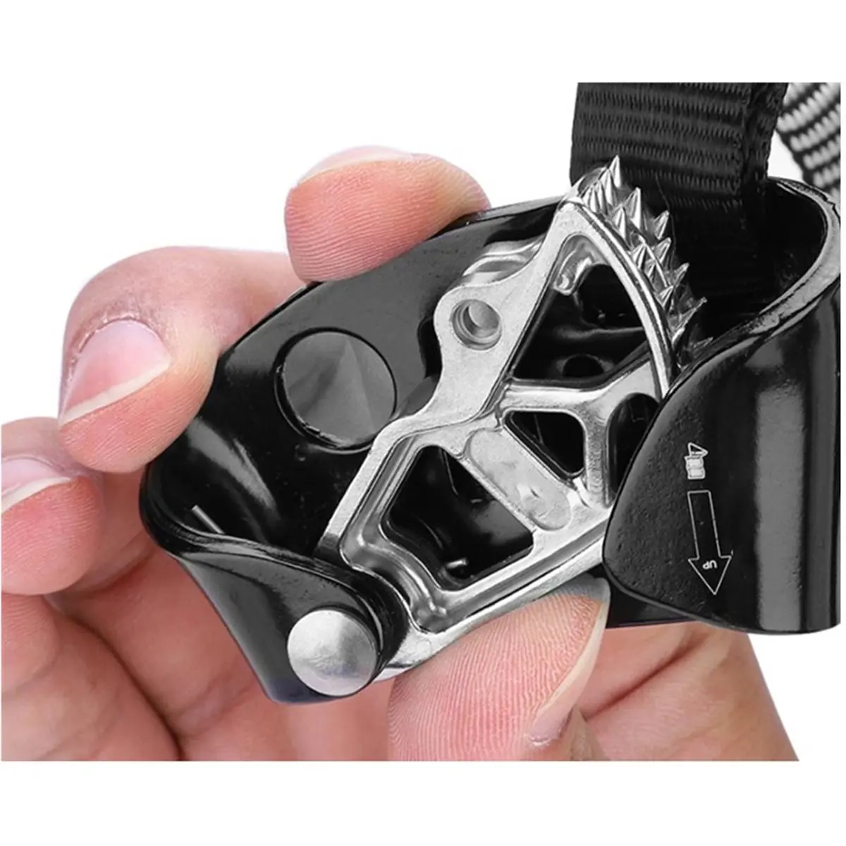 Rock Climbing Foot Ascender Right Left Foot Ascend Mountaineering Climbing Rope Access Arborist Caving Outdoor Gear A