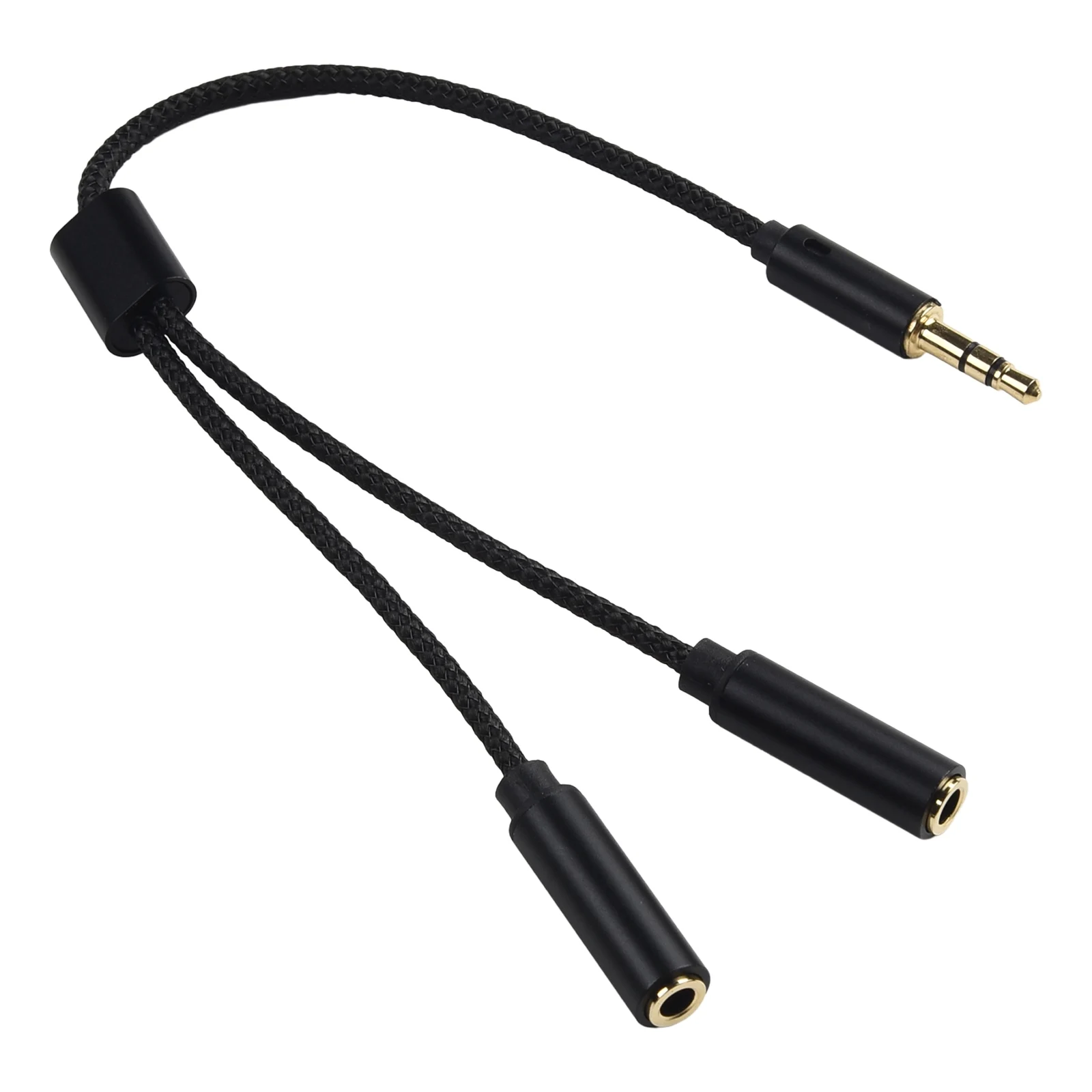 3.5 มม.Audio Splitter Y1 อินเทอร์เฟซชาย 2 หญิง M/F 3.5 มม.สเตอริโอ Earph ดิจิตอลสายอุปกรณ์เสริม