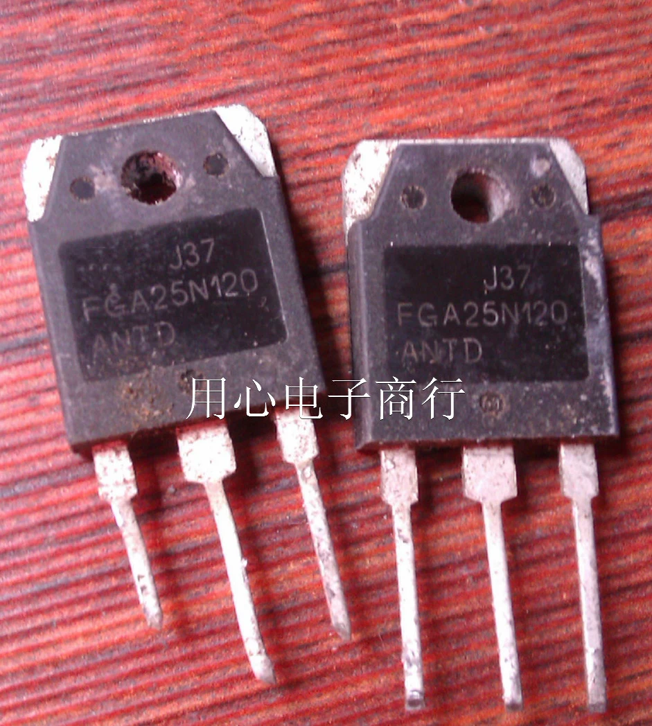 Used original 10pcs FGA25N120ANTD FGA15N120ANTD TGAN25N120ANTD TGAN15N120ND FGA25N120 FGA15N120 1200V 50A TO-3P In Stock