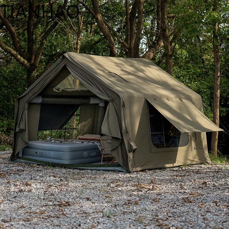 Fully Automatic Inflatable Tent Outdoor Camping Overnight Equipment Rainproof Waterproof Anti-mosquito Professional Outdoor Tent