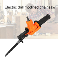 Chainsaw Electric Drill Modified adapter Electric Reciprocating Saw Saber Saw Power Drill to Jig Saw Adapter Woodworking Tool