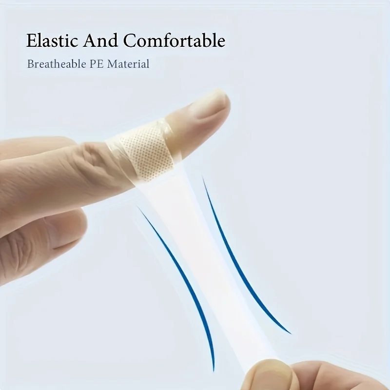 60/120/180pcs Bernapas - Pita Elastis Transparan untuk Rumah, Olahraga & Aktivitas Luar Ruangan, Perawatan Darurat dan Perlindungan