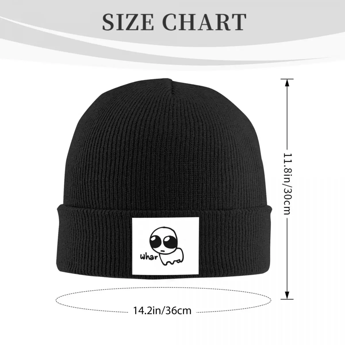 TBH Autism Creature Meme Yippee Warm Knitted Cap Winter Knit Bonnet Hat Skullies Beanies Hip Hop Caps for Unisex