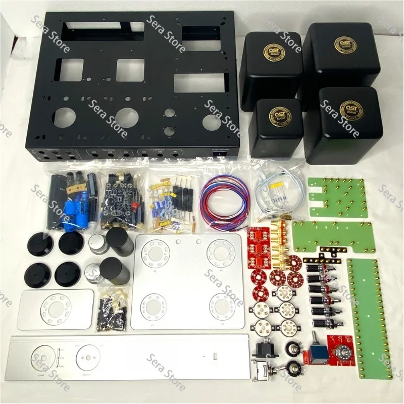 Hi-Fi Tube Amplifier DIY Assembly Kit - 300B Single-ended Universal Chassis for KT88/KT120/KT150 Tubes