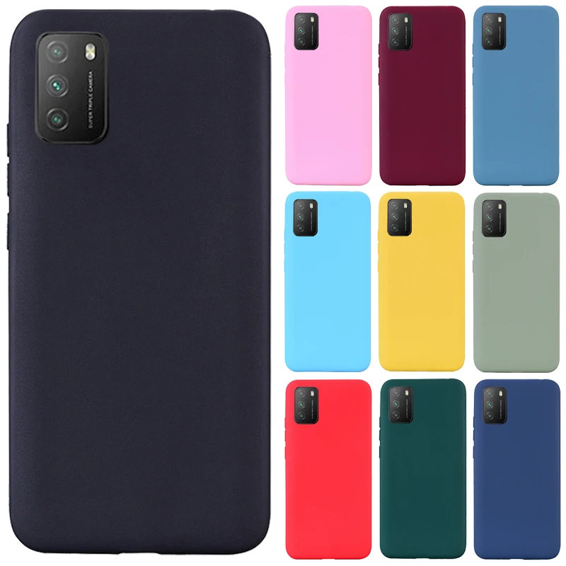 Für POCO M3 Fall Weiche Silikon Fall Für Xiaomi Poco M3 4G Fall Schutzhülle Silikon Fall Für POCO M3 Fundas coque