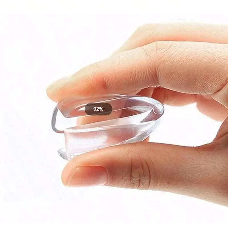 Protector de silicona de seguridad para bebés, muebles de mesa, cubierta de protección de borde de esquina de escritorio para niños, protectores anticolisión suaves, 10 Uds.