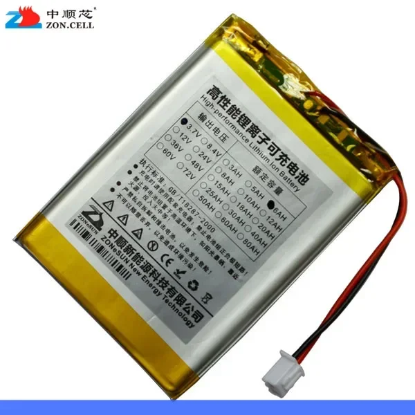 New In The 6000 Core Lithium Polymer Battery 856085 Ma 6AH 3.7V Mobile Power Robot Voice Rechargeable Li-ion Cell A Good