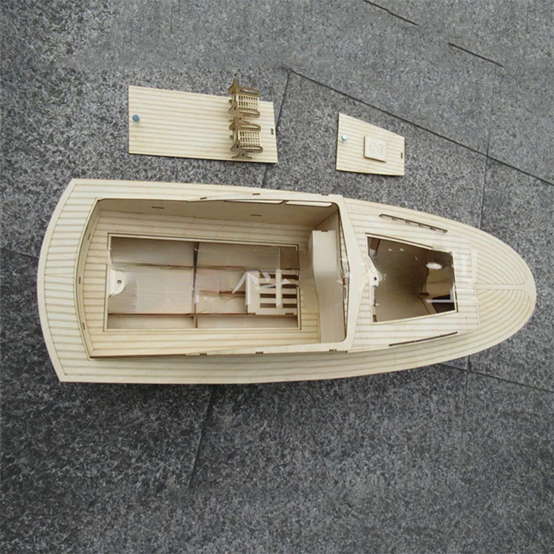 Modeling Kit Wood Ship Model 760 Spray Pump Version Large Depth V-model Hand Made Ship Model Kit