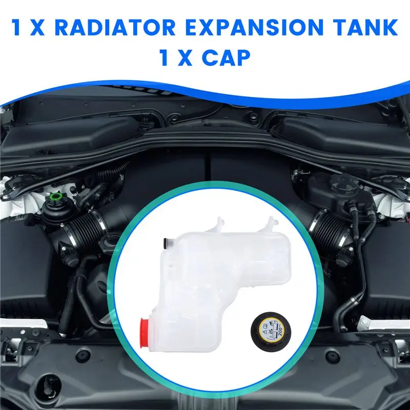LR034654 Radiator Coolant Overflow Container For Land Range Rover 13- RR Sport 14- Expansion Tank With Sensor With Lid
