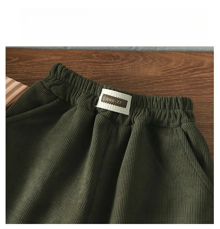 طفل مريح الظلام اللون SweatPants مطاطا حزام الأطفال الأصفاد بانت فتاة بوي بنطلون للجنسين طويلة الأكمام عداء ببطء عادية