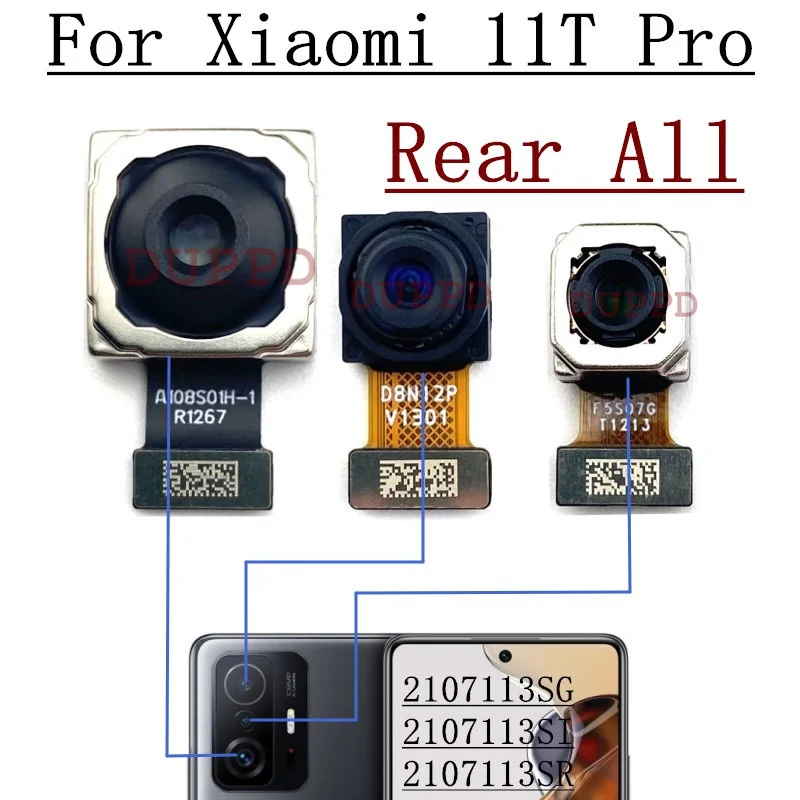 Xiaomi11T ジャンク 100%Tested Back Big Rear Main Camera Module For Xiaomi Mi 11T Pro